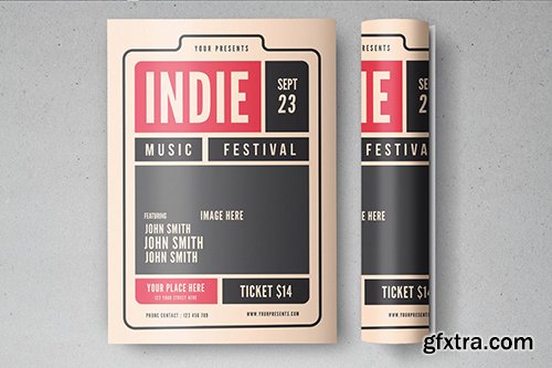 Indie Music Flyer