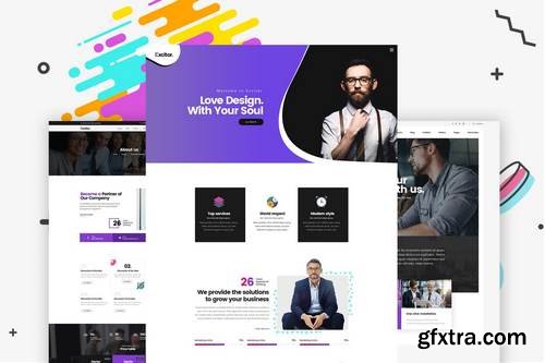 Creative Portfolio, Agencies PSD Template