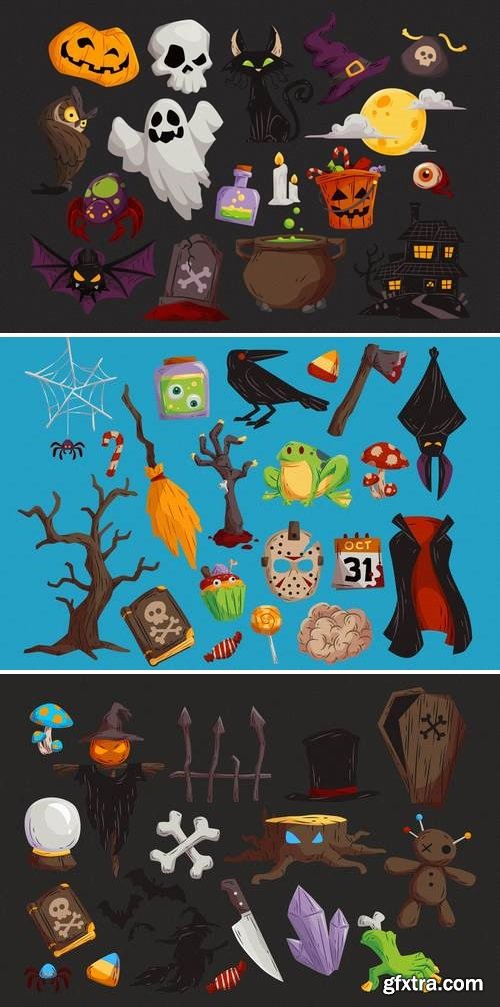 Halloween Elements Collection