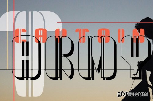 Raiderman Font Family - 4 Fonts