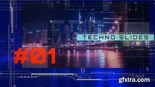 Videohive Data Center Techno Slides 22457639