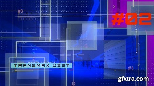 Videohive Data Center Techno Slides 22457639