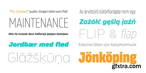 Karibu Font Family - 100 Fonts