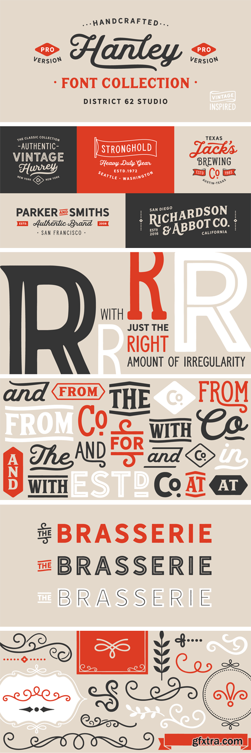 Hanley Pro Font Family