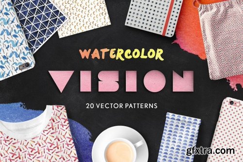 3000 Artistic Vectors Watercolors Flower Decorations & More