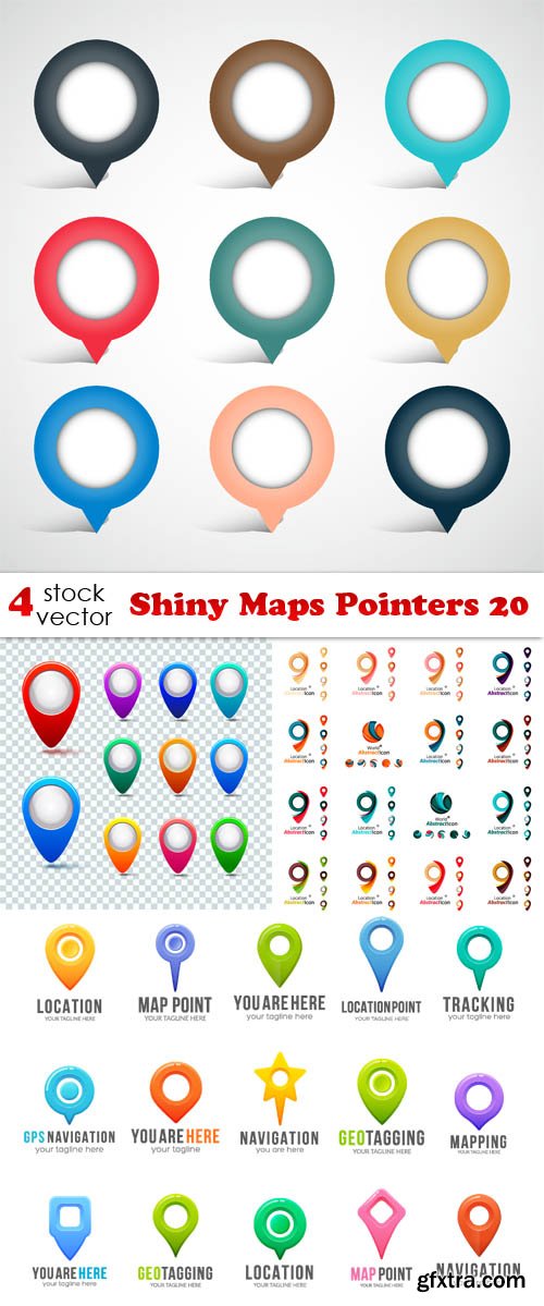 Vectors - Shiny Maps Pointers 20