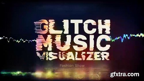 Videohive Glitch Music Visualizer 21761714