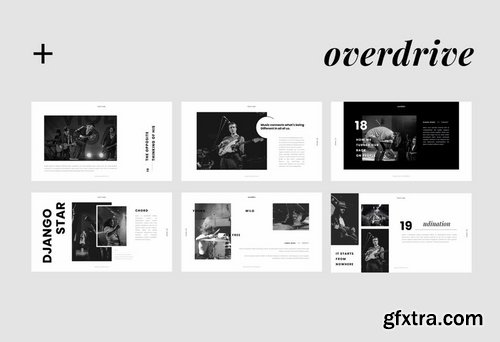 Overdrive Powerpoint and Keynote Templates