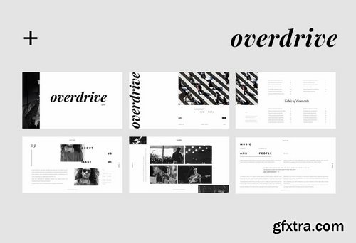 Overdrive Powerpoint and Keynote Templates