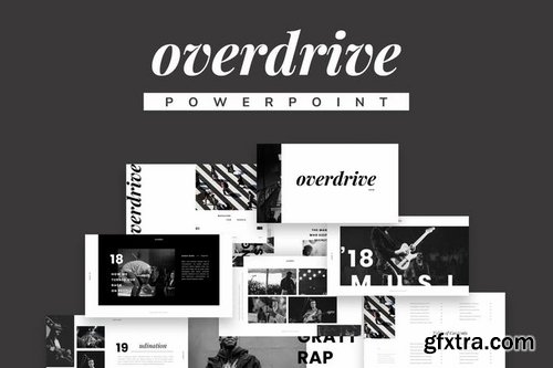 Overdrive Powerpoint and Keynote Templates