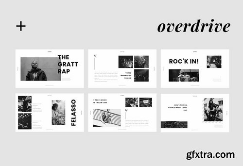 Overdrive Powerpoint and Keynote Templates