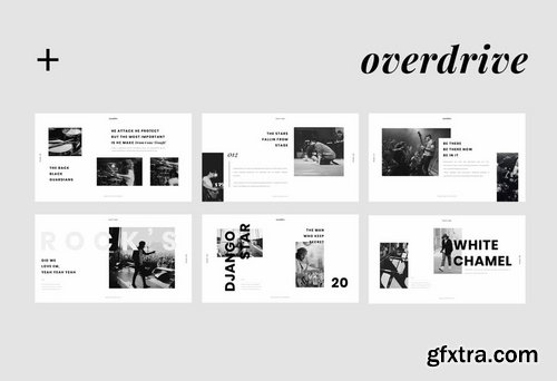 Overdrive Powerpoint and Keynote Templates