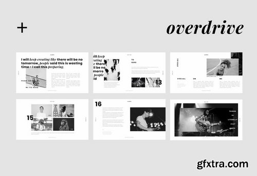 Overdrive Powerpoint and Keynote Templates