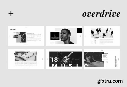 Overdrive Powerpoint and Keynote Templates