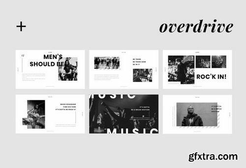 Overdrive Powerpoint and Keynote Templates