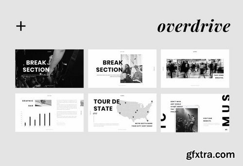 Overdrive Powerpoint and Keynote Templates