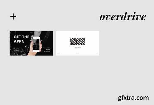 Overdrive Powerpoint and Keynote Templates