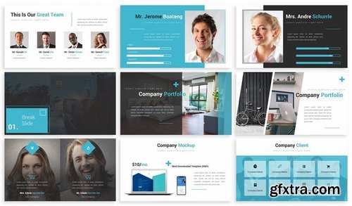 Onnet - Simple Powerpoint Template