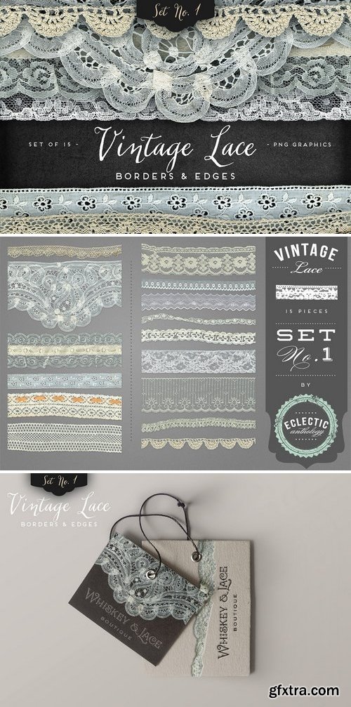 CM - Vintage Lace Borders & Edges 1 12037