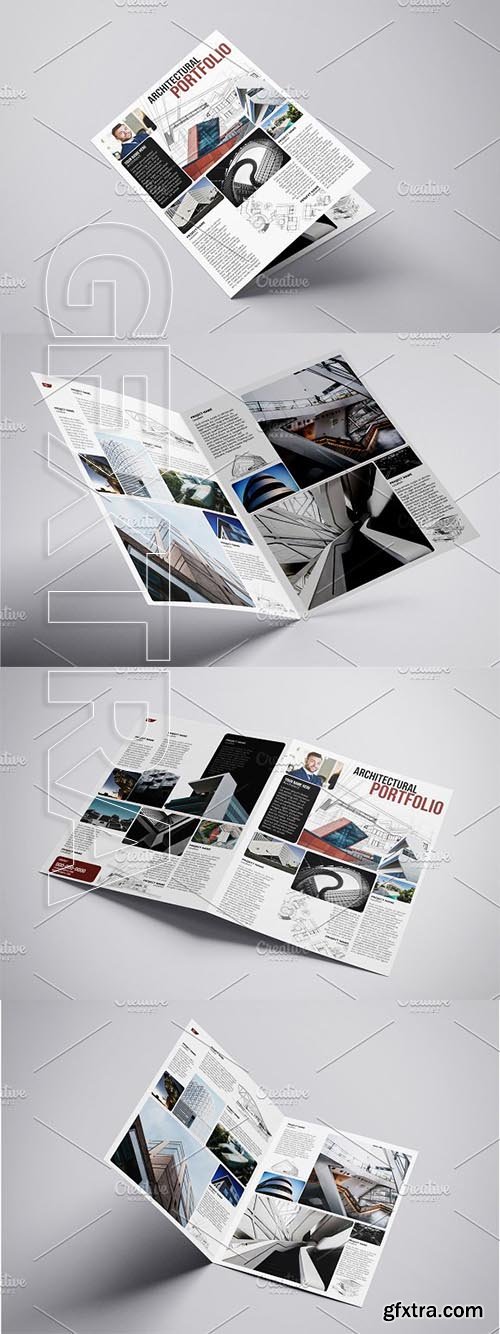 CreativeMarket - Architectural Portfolio Brochure V02 2969580