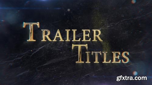 Videohive - Trailer Titles - 21448331