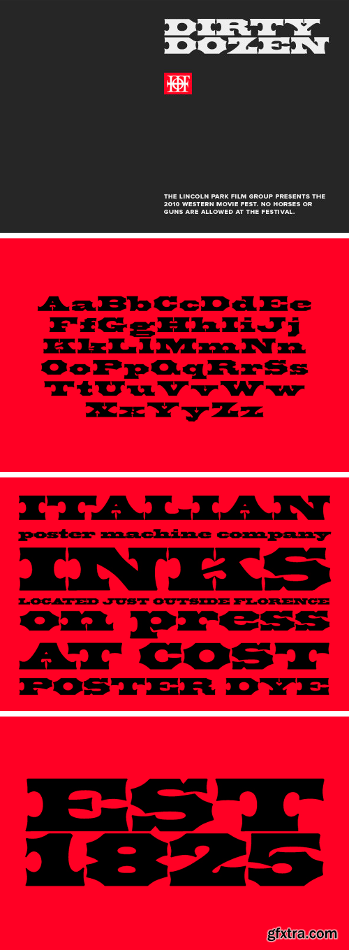 P22 Tuscan Expanded Font