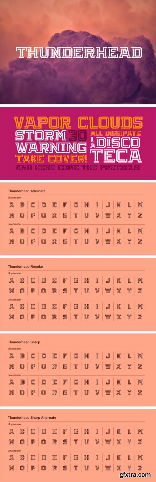 Thunderhead Font Family