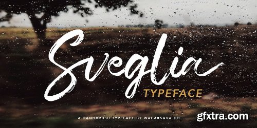 Sveglia Font Family - 2 Fonts