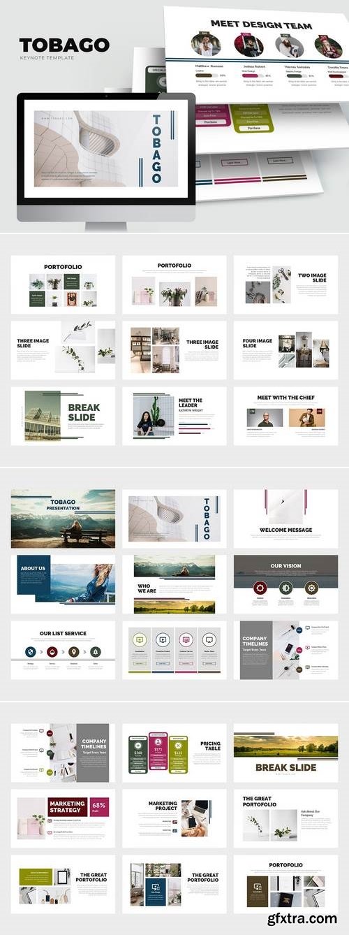 Tobago : Minimal Keynote Template