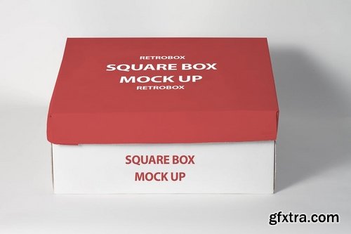 Square Box Mock Up