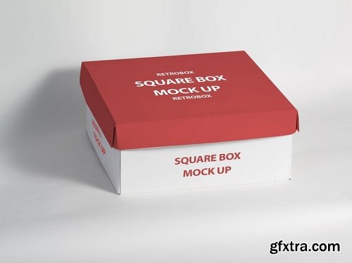 Square Box Mock Up