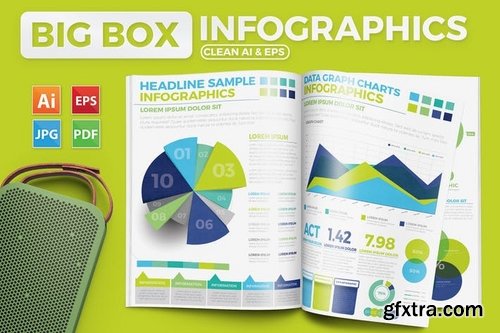 Big Set Infographics Elements Design