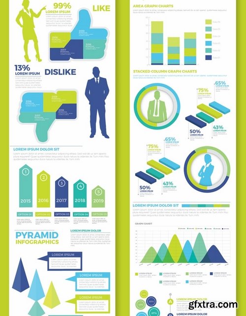 Big Set Infographics Elements Design