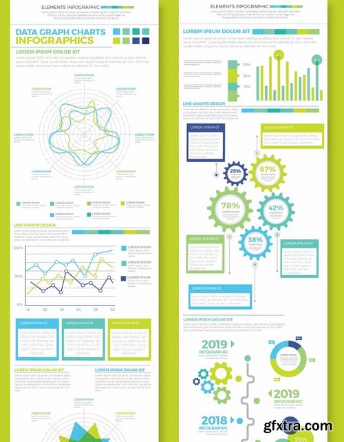 Big Set Infographics Elements Design