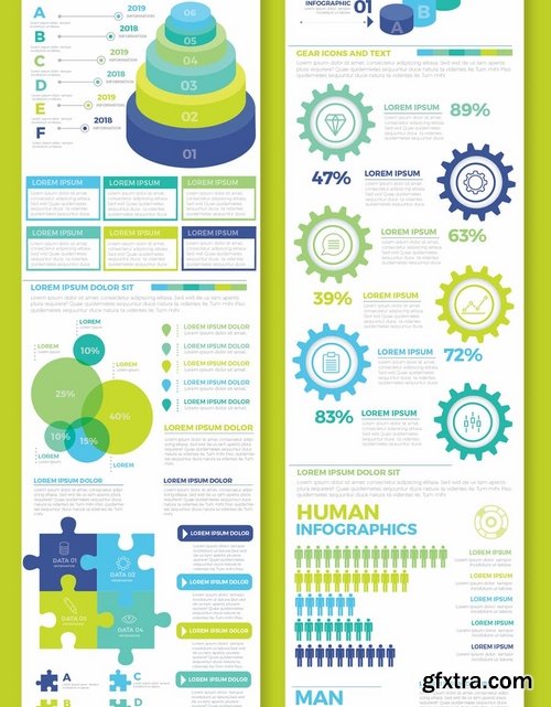 Big Set Infographics Elements Design