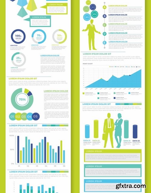 Big Set Infographics Elements Design