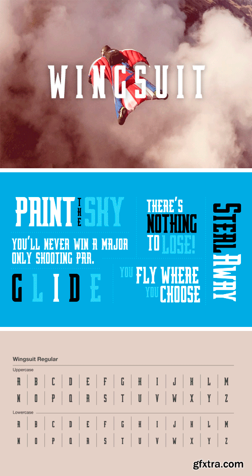 Wingsuit Font