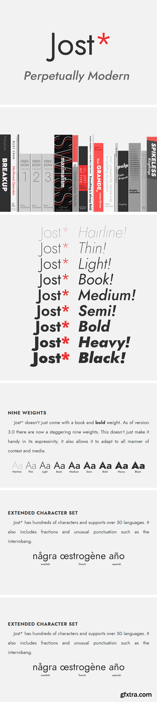 Jost Font Family