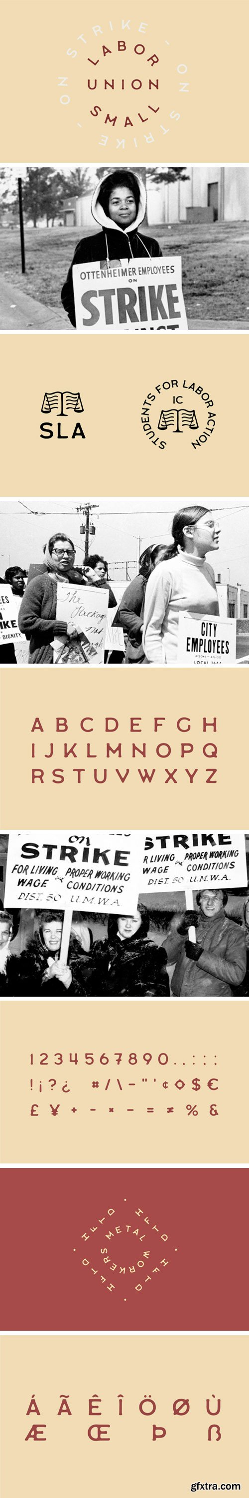 Labor Union Small Font