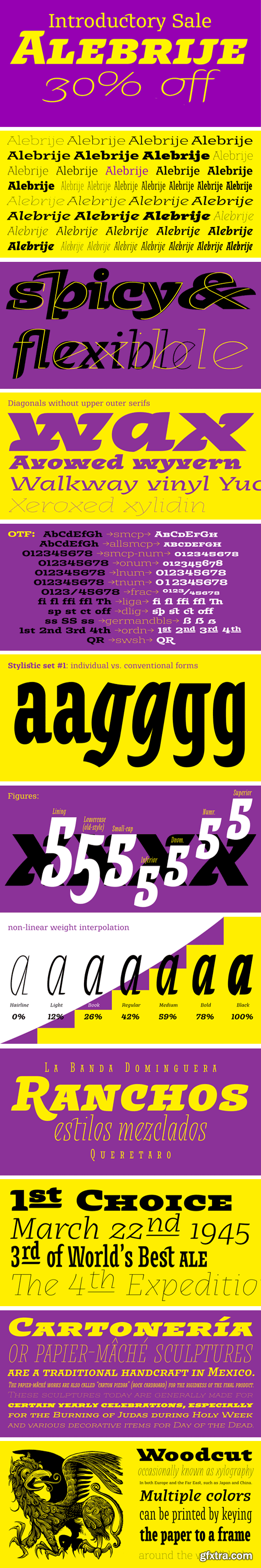 Alebrijes Font Family