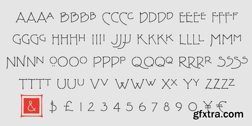 P22 FLW Terracotta Font Family - 3 Fonts