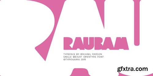 Raubam Font