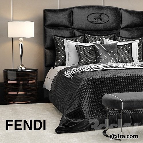 Bed Fendi George Bed