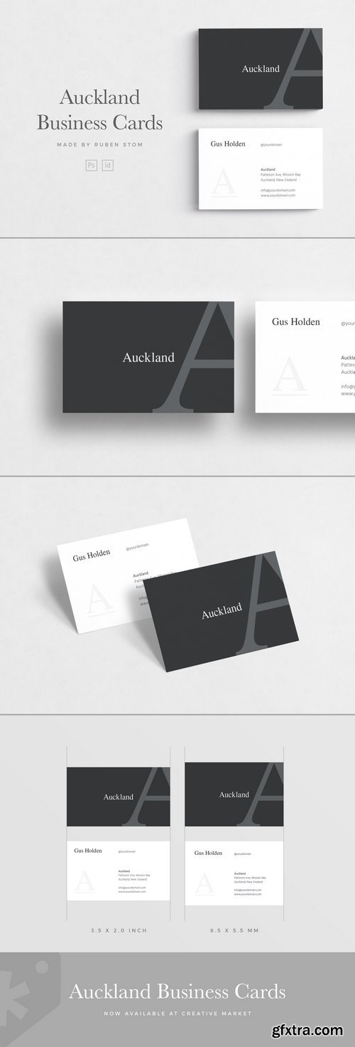 CM - Auckland Business Card 1769247