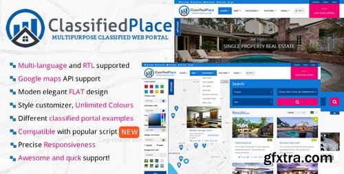 ThemeForest - Real Estate v1.0 - Geo Classified Ads 19165145