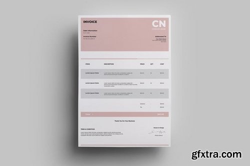 Invoice Design Templates Pack