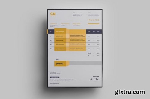 Invoice Design Templates Pack