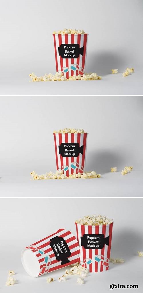 Popcorn Basket Mock Up Vol. 02