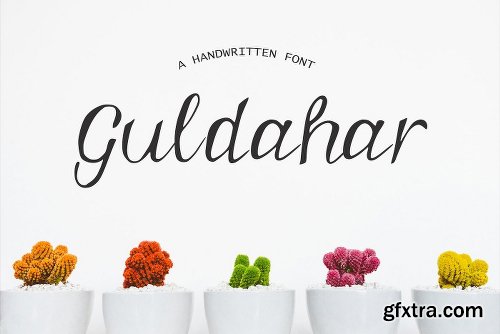 CreativeMarket Guldahar Handwritten Font 3023258