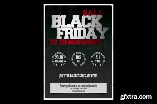 Black Friday Flyer Poster